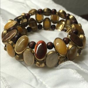 Multi colored bracelet.